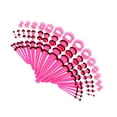 thumbnail image 1 of Minnieouse 50pcs 14G-00G O-ring Acrylic Tapers Plugs Tunnels and  Silicone Ropa, zapatos y accesorios Miscelánea Rosa 50 pcs, 1 of 1
