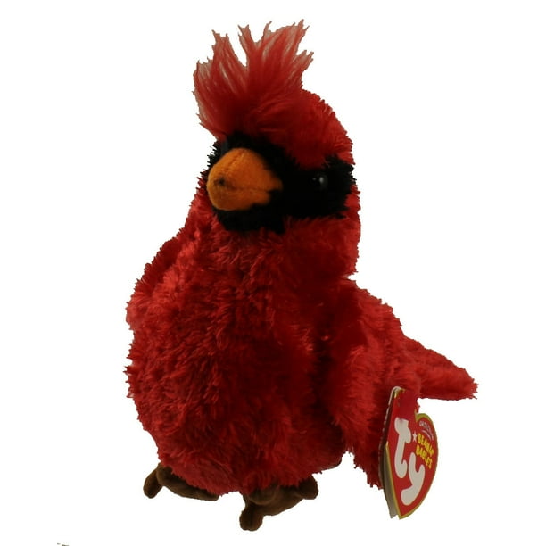 TY Beanie Baby CROONER the Cardinal Bird (5 inch)