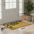 thumbnail image 3 of Abbott Doormat Durable Natural Coco Coir Doormat, Weather Resitant Mat Outdoor & Indoor Entrance, Home Decor Large Doormat, 18x30", Lemon Branch, 3 of 6