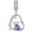 2-Teddy Bear-February, variant on Teddy Bear Charms for Bracelets for Women 925 Sterling Silver 12 Month Birthstone Bear Bead Charms Christmas Birthday Jewelry Gifts for Mom Daughter Wife