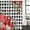 Black Green Red, variant on Love Heart Valentines Day Shower Curtain Set - Long 72" x 84" Washable Bathtub Curtain with 12 Hooks, Botanical Eucalyptus Red Black Plaid Waterproof Fabric Shower Curtains for Bathroom/Bathtub