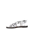 thumbnail image 5 of Doata Metallic Genuine Leather Buckled Flats, 5 of 9