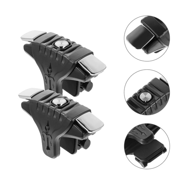 LEORX 1 Pair Cell Phone Gaming Retractable Trigger Portable and Lightweight 5.2X3X2.2CM