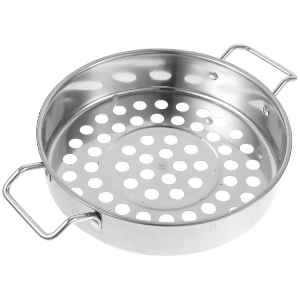 Colador de malla de acero inoxidable con orificios grandes, colador para cocinar, utensilio de cocina