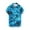 Blue-black hawaiian men's shirts, variant on Txeol Mens Hawaiian Shirt Short Sleeve Floral Button Down Shirts Tropical Holiday Beach Shirts Holiday Deals,Blue,XXL