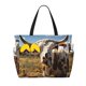 thumbnail image 1 of Fotbe Countryside Flower Cow Bolsa de Viaje para Playa - Resistente al Agua, Bolsa Tote de Gran Capacidad y Ligera con 7 Bolsillos para Mujeres y Hombres, 1 of 7