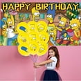 thumbnail image 2 of Simpson Post Wall Decor Birthday Banner Backdrop Background Party Supplies Taspestry, 2 of 5
