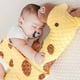 thumbnail image 2 of Almohada relajante para bebés, almohada de escape para recién nacidos, almohada antivuelco lateral para dormir, lindo animal de peluche, ganso, jirafa, almohada para dormir con cinturón de fijaci, 2 of 5