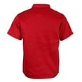 thumbnail image 4 of BELOVING Unisex Chef Jackets Short Sleeves Hotel Waiters Kitchen Uniforms White Black, 4 of 10
