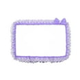 thumbnail image 3 of STARTIST Computer Screen Frame Border Cover Lovely Protective Case Screen Screen Decoration Dustproof with Bowknot for PC Tablet , violet, 23 to 26 inch, 3 of 8
