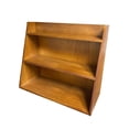 thumbnail image 4 of GROWTH TANK 3 Tier Vintage Display Rack Desktop Storage Display Rack Wooden Cosmetic Storage Large, 4 of 9