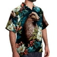 thumbnail image 2 of Platypus Men's Short Sleeve Button Down Poplin Casual Beach Shirts, 2 of 6