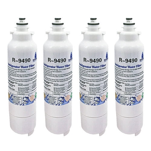 Replacement For LG LSXS26366S Refrigerator Water Filter by Refresh (4