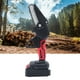 thumbnail image 5 of Handy Electric Chain Saw Recargable con 4 pulgadas 4000RPM Inalámbrico Carpintería Portátil 550W para arbustos, árboles, jardinería, he 2000mAh Macarena Mini motosierra de mano, 5 of 7