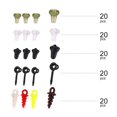 thumbnail image 4 of 100pcs Fishing Accessory Kit, Plastic Lightweight Fishing Hook Stopper, Fishing Lovers For Outdoor Fishing For Prevent Fishing Lines From Twining Professionals, 4 of 8