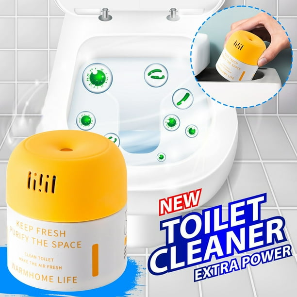 New Style Brush- Toilet Cleaning Bloc Toilet Cleaner Deodorizing, Deodorizing, And Scaling Water Tank Cleansing Liquid Toilet Blue Deodorizing