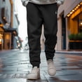 thumbnail image 3 of Dalix Astronaut Embroidered Sweatpant Heavy Weight Fleece Relaxed Fit Lounge Mens in Black S Small, 3 of 5