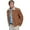 Cafe Brown, variant on Scully Men's Sherpa Lined Boar Suede Jacket Brown