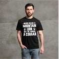 thumbnail image 4 of Men's funny humorous shirt I've choked cougar shirt humor joke tee shirt for him, 4 of 6