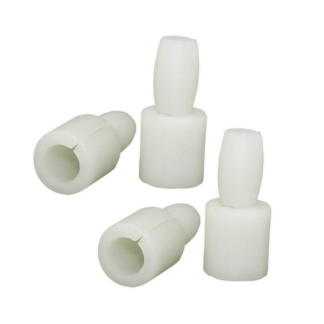 relayinert 4 Pieces Mobile Door Window Glass Pin White Screw Modification Fitting Bolts Replacement for Passat Accessories As shown 1Set