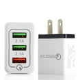thumbnail image 1 of Portable Travel Home Universal 3-Port USB Wall Charger QC3.0 Quick, 1 of 6