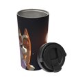 thumbnail image 2 of Saiise Bluey Print Travel Coffee Mug 16oz,Insulated Coffee Mug to Go,Reusable Coffee Travel Mug with Seal Lid,Vacuum Stainless Steel Coffee Cups for Hot/Ice Coffee Tea, 2 of 8