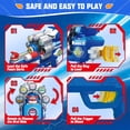 thumbnail image 2 of Juegos de disparos Toy Gun Super Wings con tambor giratorio de 10 dardos, 2 of 6