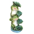 thumbnail image 2 of Estatua De Ranas De Luces Solares Con Figura De Rana Ligera Para Decoración De Césped Al Aire Libre CUTICAT Luz al aire libre, 2 of 7