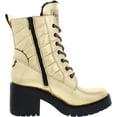 thumbnail image 2 of Franco Sarto Women's Dizzy Boots Gold 7M, 2 of 3