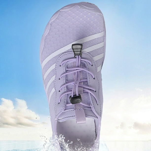 Zapatos Acuaticos Aquashoes Aqua Shoes Transpirable Escalada Resistente al Desgaste para Mujer Hombre Purpura35 Likrtyny Tenis De Mujer Tenis De Hombre Walmart en linea