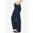 thumbnail image 3 of Woman Within Plus Size Tall Wide-Leg Fineline Denim Jean, 3 of 4