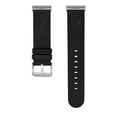 thumbnail image 4 of Gamecocks Premium Leather Unisex Watch Band for FitBit Versa 3 and Sense (Long Black) by Affinity Bands, 4 of 4