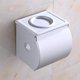 thumbnail image 3 of Toallero de papel montado en la pared para cocina Soporte para papel higiénico con estante de almacenamiento Durabilidad Material Tamaño 12,5 * 12,5 * 10 cm, 3 of 5