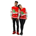 thumbnail image 5 of Socal Look Women's Ugly Christmas Sweater, Long Sleeve Crew Neck Acrylic Holiday Pullover, S, 5 of 8