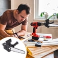 thumbnail image 4 of Electric Drill Modified To Electric Chainsaw Drill Attachment,Drill Chainsaw Attachment Practical Modification Tool Set, 4 of 4