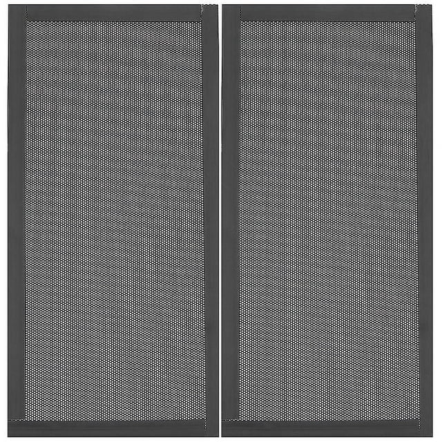 2 filtros de ventilador de computadora.