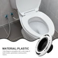 Blackwel Bathroom Decoration Toilet Flange Spacer Extender Kit Repair Seal Intelligent Plastic