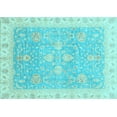 thumbnail image 1 of Ahgly Company Indoor Rectangle Oriental Light Blue Traditional Area Rugs, 8' x 10', 1 of 4