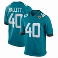 thumbnail image 1 of Camiseta de fútbol americano verde azulado de Erick Hallett #40 de los para hombre - XL, 1 of 2