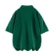 thumbnail image 3 of pstuiky Camisas de manga corta para hombre, Camiseta de manga corta con solapa de color liso para hombre camisetas de hombre xxxxl, 3 of 3