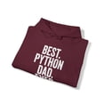 thumbnail image 4 of Python Dad Hoodie, Gifts, Hooded Sweatshirt, 4 of 4