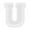 U, variant on EGNMCR Cake Mold Alphabet Cake Baking Mould English Letter Alphabet Letter Resin Mould
