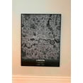 thumbnail image 2 of London City, U.K. Print Map Wall Art with Frame, 2 of 6