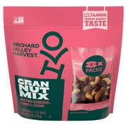 Orchard Valley Harvest Cran Nut Mix Multipack, 1 Oz (Pack Of 8), Sweetened Cranberries, Almonds, Cashews, Gluten Free, Stand Up Bag, Non-Gmo, 4G Plant Based Protein Per Serving, On-The-Go Snack