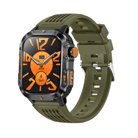 Unisex Full Screen Sports Smart Watch IP68 Waterproof Multifunctional Fitness Health Smartwatch