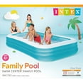 thumbnail image 5 of Intex Inflatable Swim Center Family Lounge Pool, 120" x 72" x 22", 5 of 7