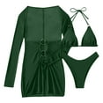 thumbnail image 5 of High Waisted Bikinis Trendy Bikini Womens Two Piece Sets Green, Sizes S-XL, 5 of 5
