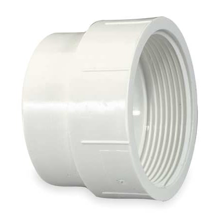 - MUELLER INDUSTRIES Fitting Cleanout Adapter,PVC,2 In 1WKG1