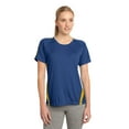 thumbnail image 1 of SPORT-TEK Camiseta de competidor PosiCharge Colorblock para mujer XL True Royal/Gold deporte-tek LST351, 1 of 1