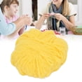 thumbnail image 4 of Wool Knitting Yarn, Extensibility Fine Workmanship Yellow Wool Yarn  For Clothing For DIY Doll, 4 of 8